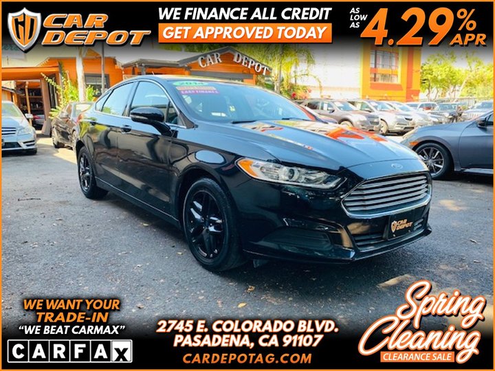 2014 FORD FUSION for sale in PASADENA