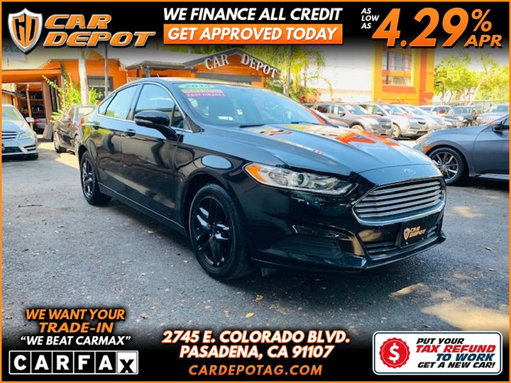 2014 FORD FUSION for sale in PASADENA