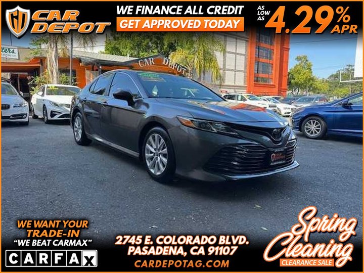 2020 TOYOTA CAMRY REARCAM, ALLOYS for sale in PASADENA