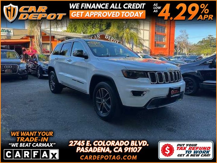 2018 JEEP GRAND CHEROKEE for sale in PASADENA