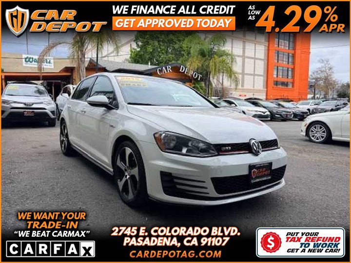 2015 VOLKSWAGEN GOLF GTI for sale in PASADENA