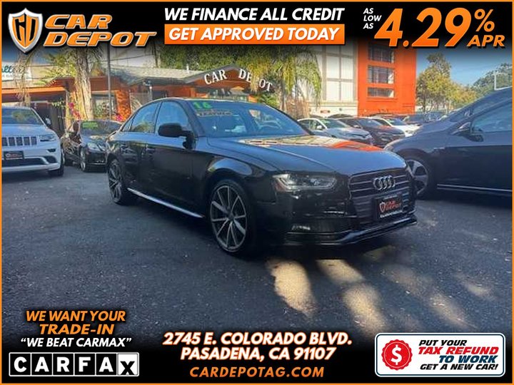 2016 AUDI A4 PREMIUM for sale in PASADENA