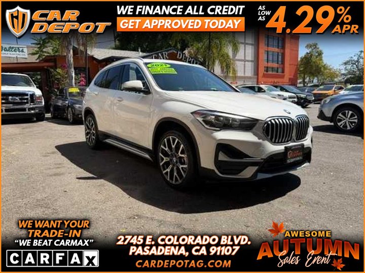 2021 BMW X1 1 OWNER SUPER CLEAN for sale in PASADENA