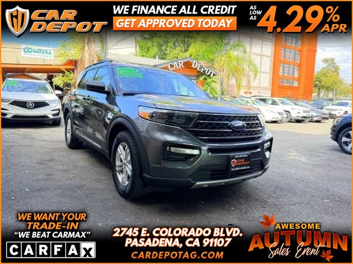 2020 FORD EXPLORER XLT LEATHER SUPER CLEAN for sale in PASADENA
