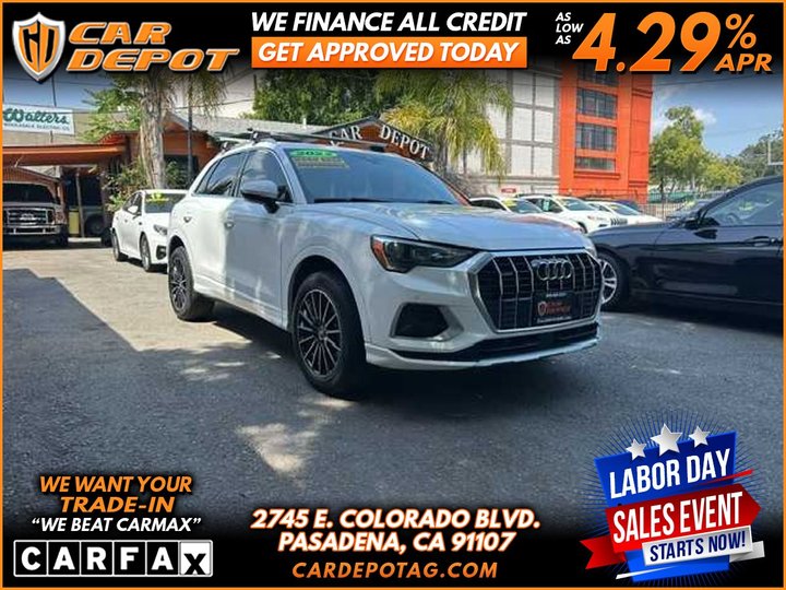 2022 AUDI Q3 PRM RARE INTERIOR SUPER CLEAN for sale in PASADENA