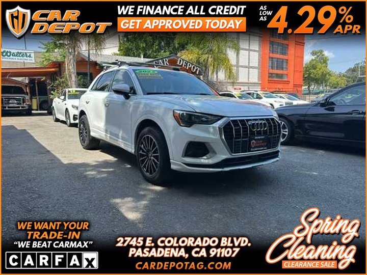 2022 AUDI Q3 PRM RARE INTERIOR SUPER CLEAN for sale in PASADENA