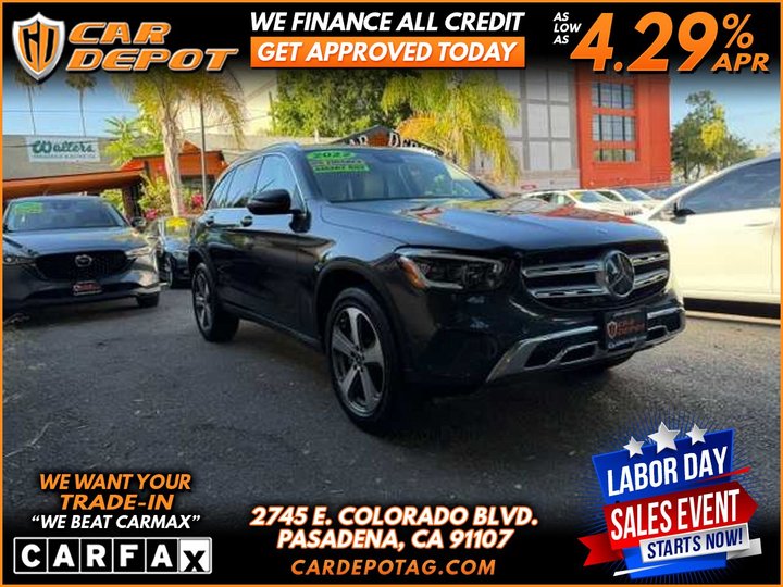 2022 MERCEDES-BENZ GLC for sale in PASADENA