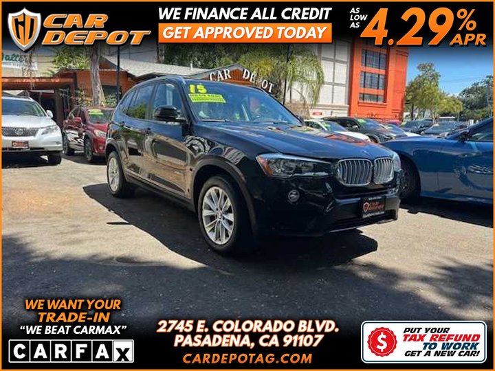 2015 BMW X3 for sale in PASADENA