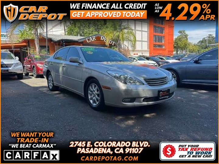 2003 LEXUS ES 42 SERVICE RECORD SUPER CLEAN for sale in PASADENA