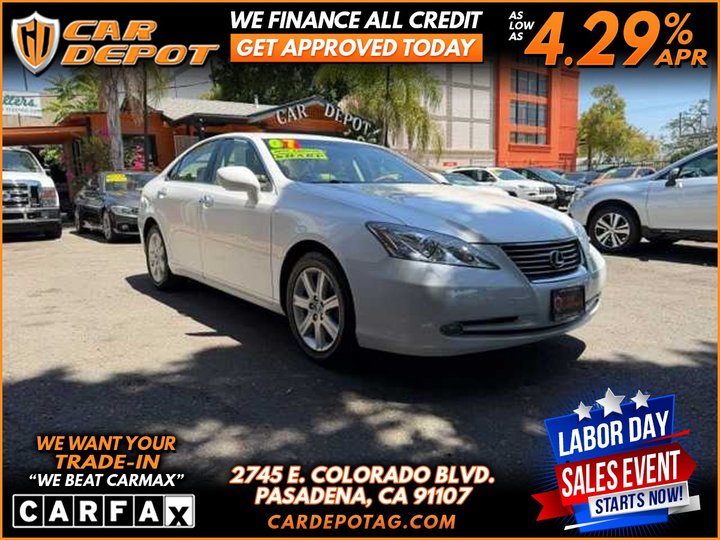 2007 LEXUS ES SUPER LOW MILES EXTREMLY CLEAN 44 SERVS RECORDS for sale in PASADENA