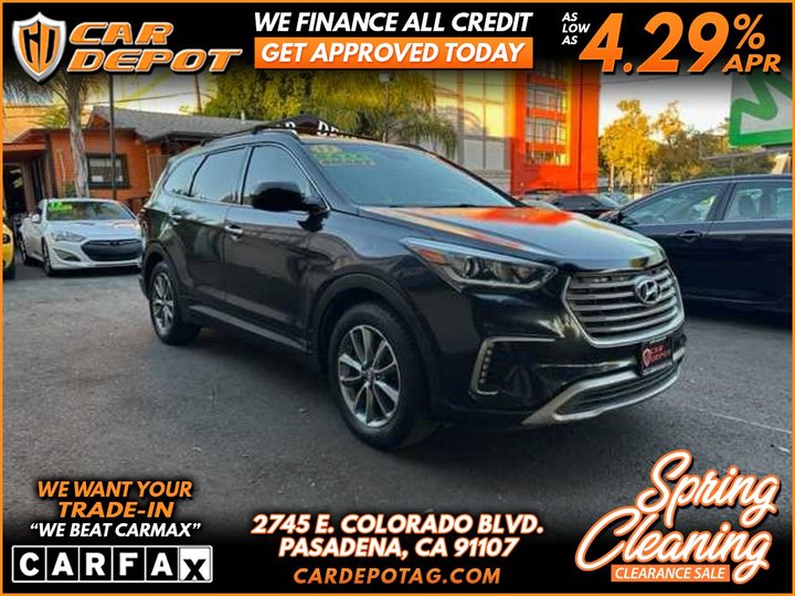 2017 HYUNDAI SANTA FE for sale in PASADENA
