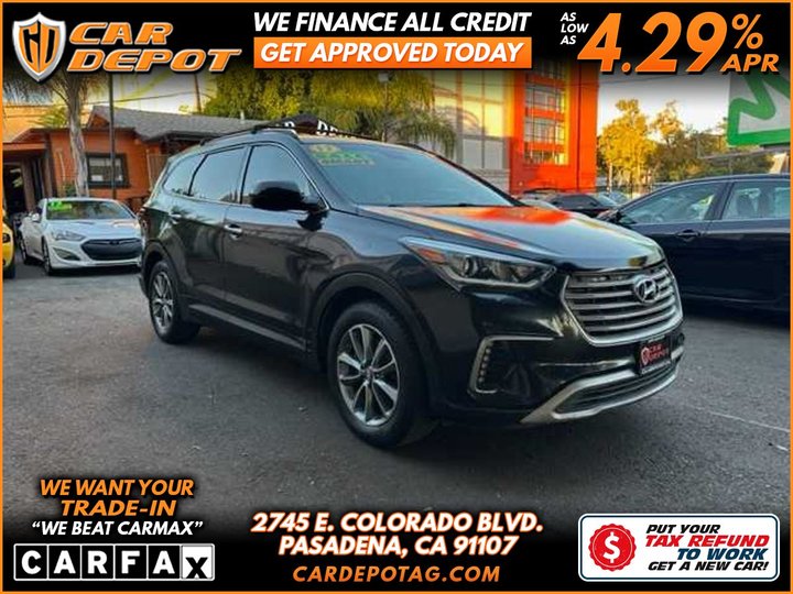 2017 HYUNDAI SANTA FE for sale in PASADENA