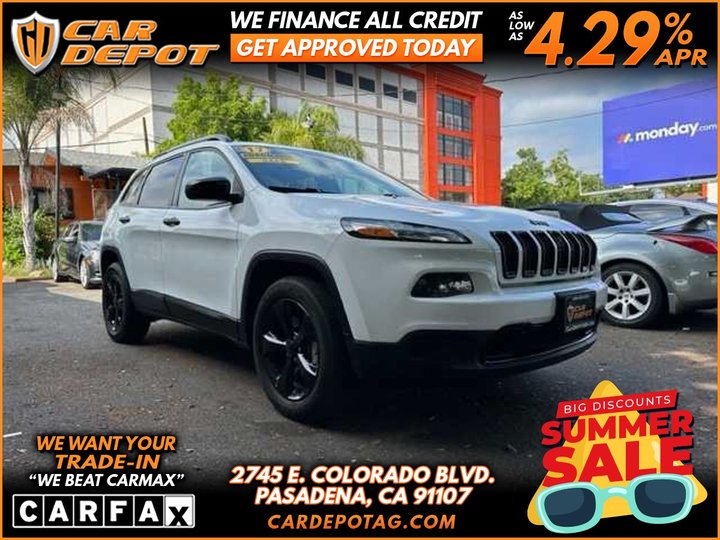 2017 JEEP CHEROKEE for sale in PASADENA