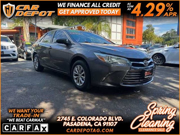 2016 TOYOTA CAMRY for sale in PASADENA
