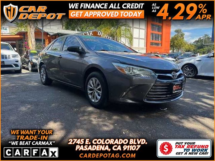 2016 TOYOTA CAMRY for sale in PASADENA