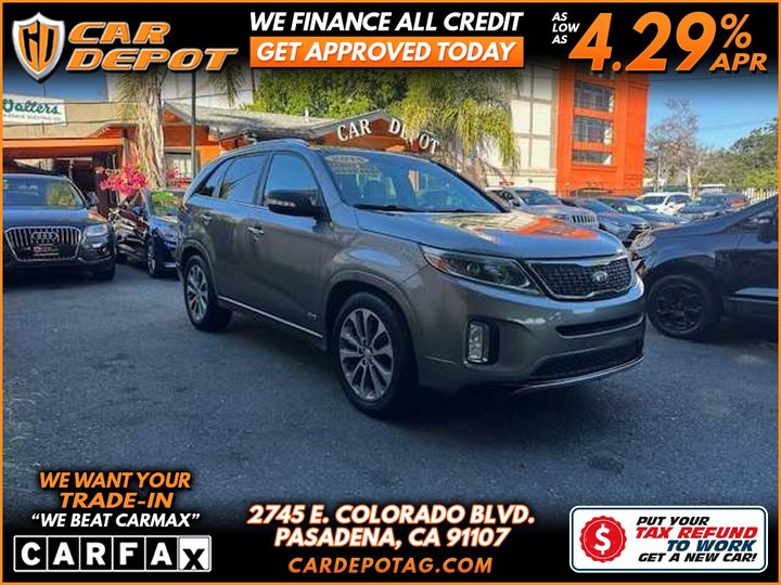 2015 KIA SORENTO for sale in PASADENA
