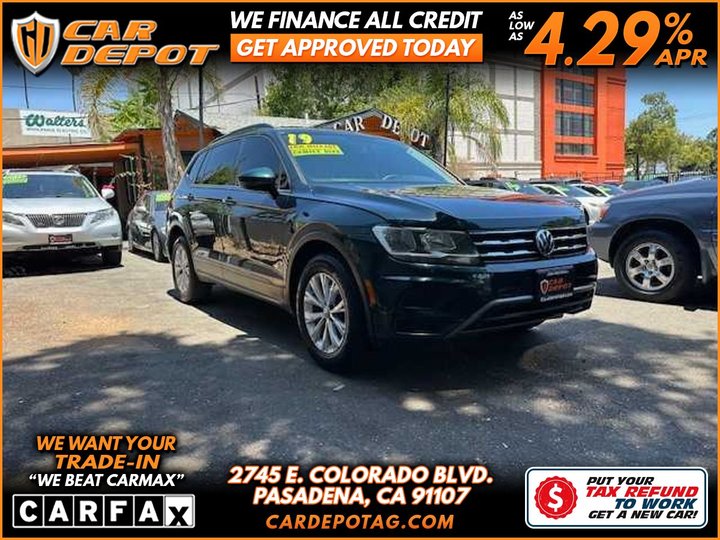2019 VOLKSWAGEN TIGUAN RARE (3RD SEAT) for sale in PASADENA