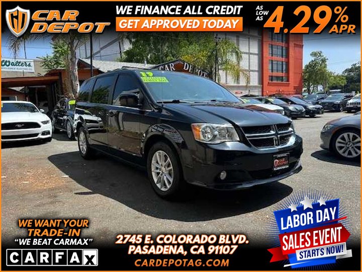 2019 DODGE GRAND CARAVAN PASSENGER for sale in PASADENA