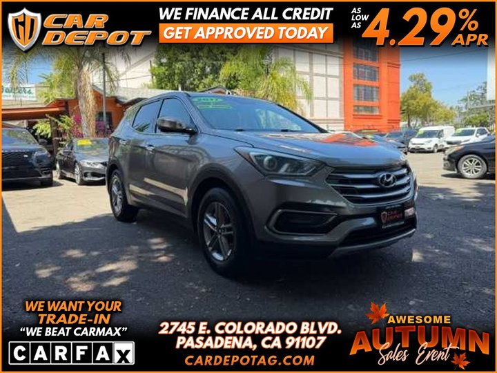 2017 HYUNDAI SANTA FE SPORT for sale in PASADENA