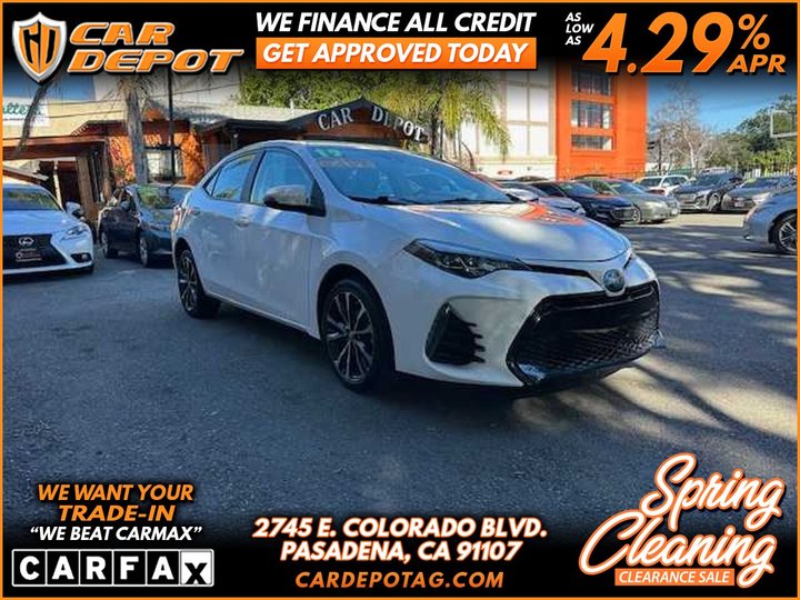 2019 TOYOTA COROLLA for sale in PASADENA