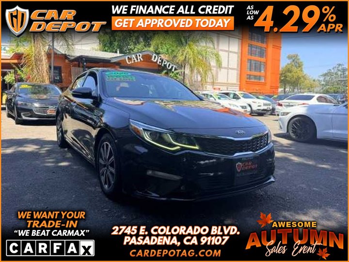 2020 KIA OPTIMA EX PREMIUM  1 OWNER 28 SRVS RECORDS LOADED for sale in PASADENA