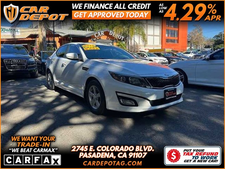 2015 KIA OPTIMA for sale in PASADENA