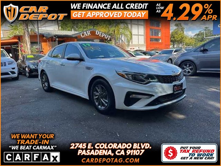 2019 KIA OPTIMA for sale in PASADENA