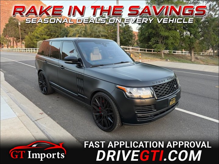 2017 LAND ROVER RANGE ROVER for sale in GRAND TERRACE
