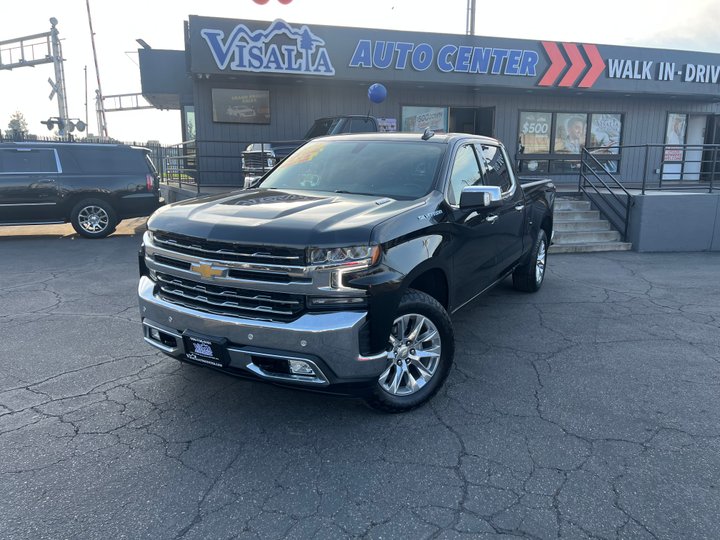 2021 CHEVROLET SILVERADO 1500 CREW CAB for sale in VISALIA