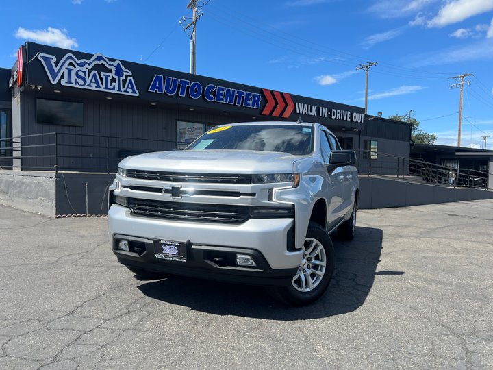 2021 CHEVROLET SILVERADO 1500 CREW CAB for sale in VISALIA