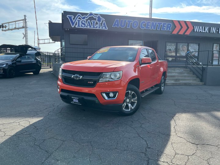 2019 CHEVROLET COLORADO CREW CAB for sale in VISALIA