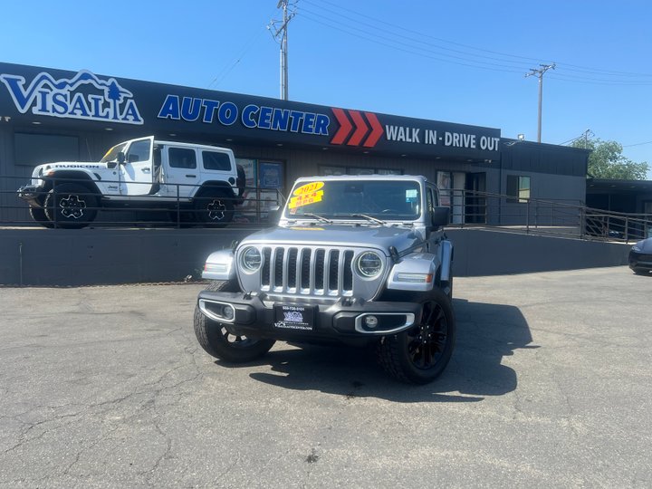 2021 JEEP WRANGLER UNLIMITED 4XE for sale in VISALIA