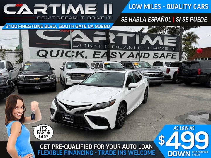 2023 TOYOTA CAMRY SE for sale in SOUTH GATE