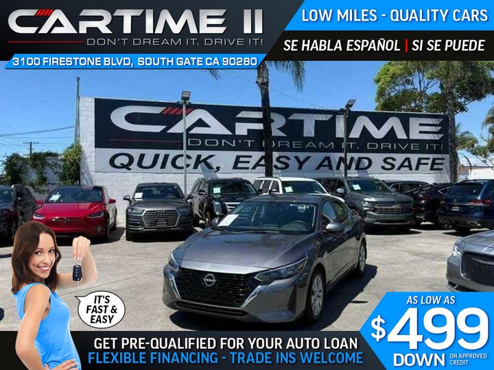 2024 NISSAN SENTRA S for sale in SOUTH GATE