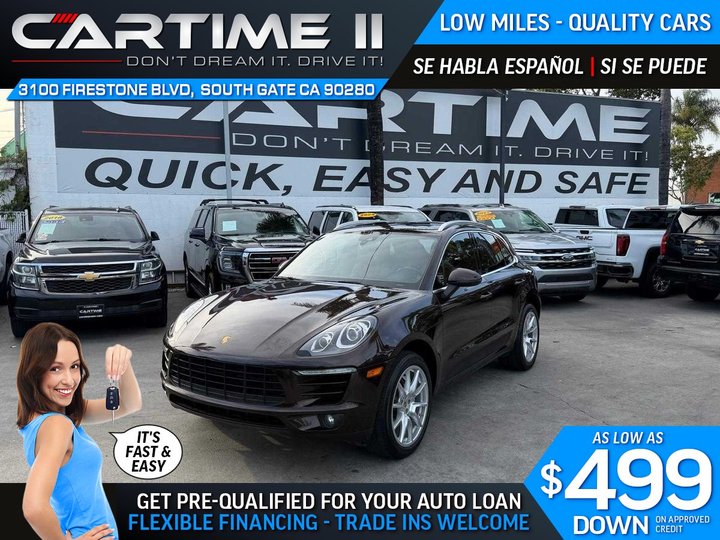 2017 PORSCHE MACAN for sale in SOUTH GATE