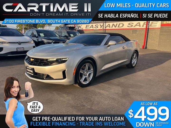 2019 CHEVROLET CAMARO for sale in SOUTH GATE