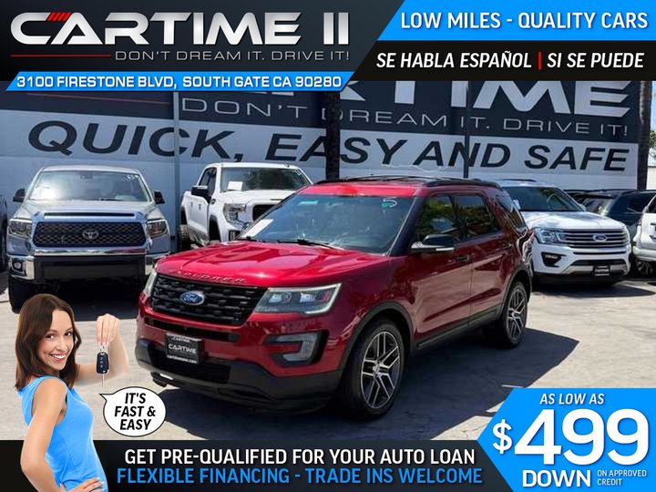 2016 FORD EXPLORER for sale in SOUTH GATE