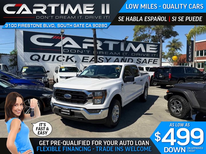 2023 FORD F150 SUPERCREW CAB XLT PICKUP 4D 5 1/2 FT for sale in SOUTH GATE
