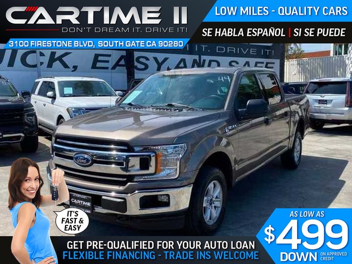 2020 FORD F150 SUPERCREW CAB for sale in SOUTH GATE