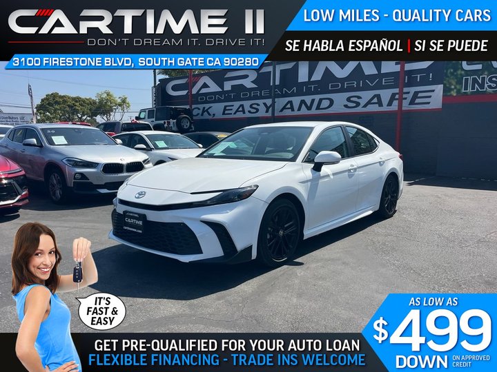 2025 TOYOTA CAMRY for sale in SOUTH GATE