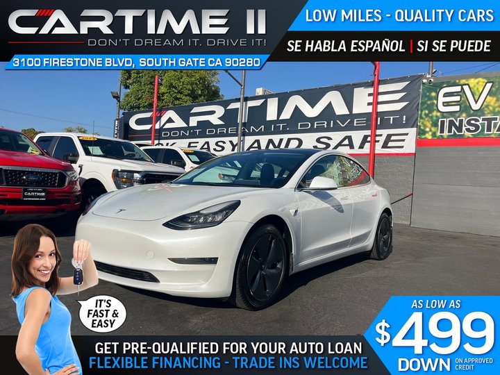 2019 TESLA MODEL 3 for sale in SOUTH GATE