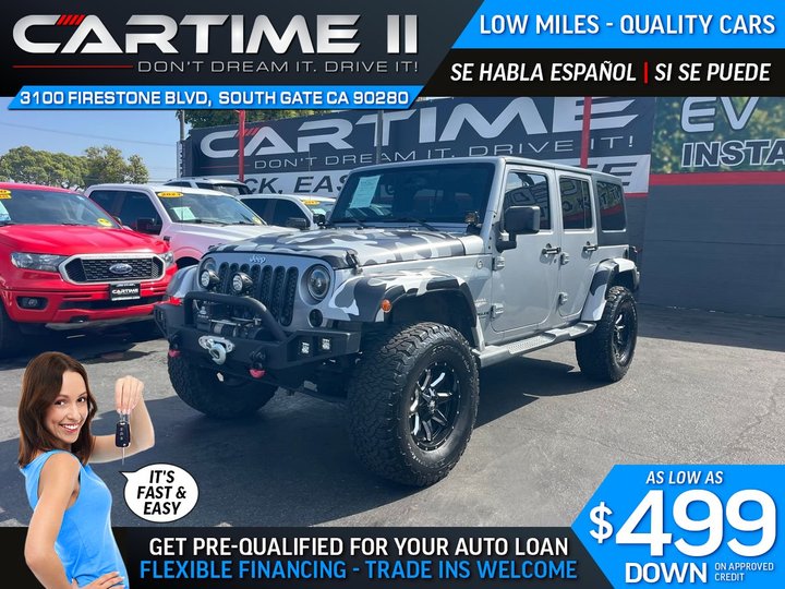 2014 JEEP WRANGLER for sale in SOUTH GATE