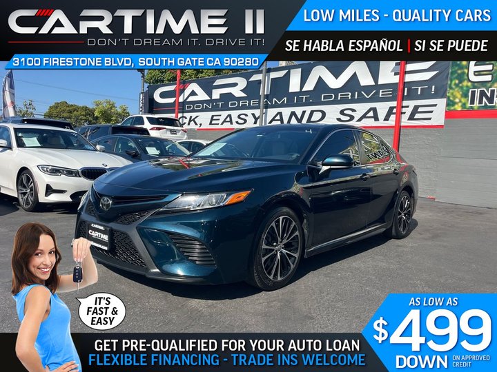 2018 TOYOTA CAMRY for sale in SOUTH GATE