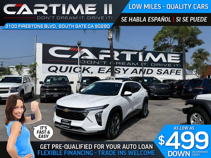 2024 CHEVROLET TRAX for sale in SOUTH GATE