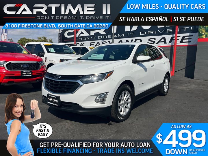 2018 CHEVROLET EQUINOX for sale in SOUTH GATE