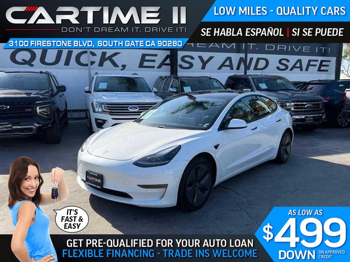 2021 TESLA MODEL 3 for sale in SOUTH GATE