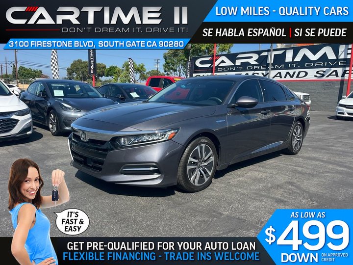 2019 HONDA ACCORD HYBRID for sale in SOUTH GATE