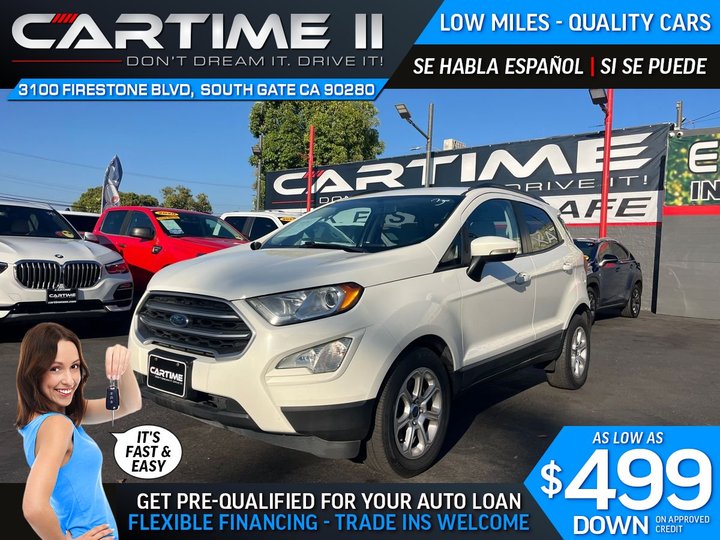 2018 FORD ECOSPORT for sale in SOUTH GATE