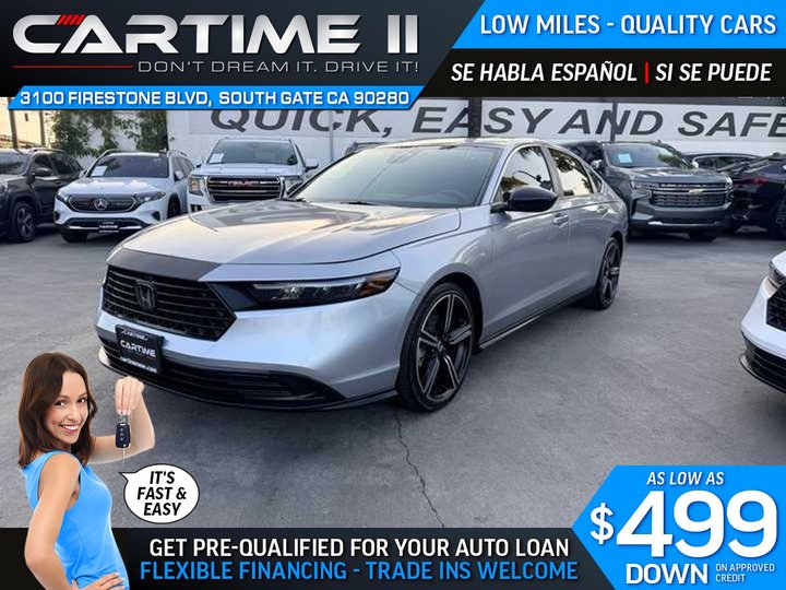 2025 HONDA ACCORD HYBRID for sale in SOUTH GATE