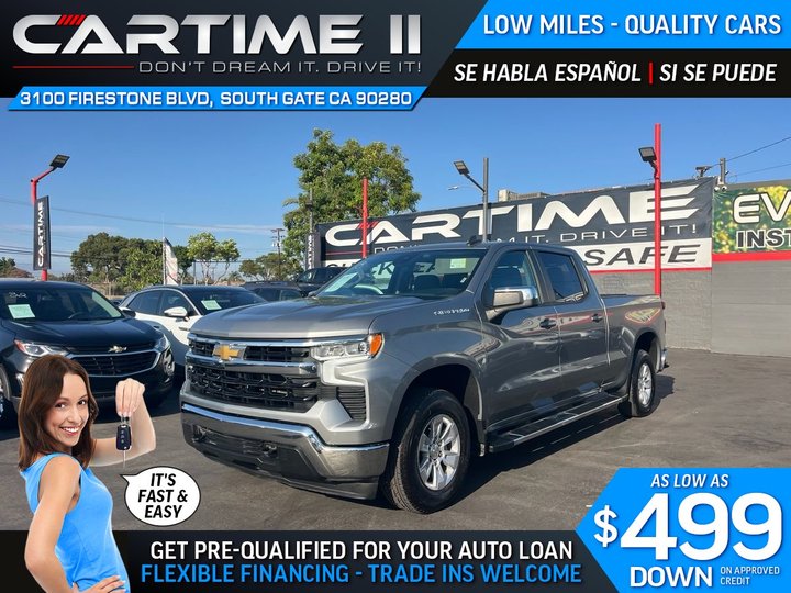 2024 CHEVROLET SILVERADO 1500 CREW CAB for sale in SOUTH GATE